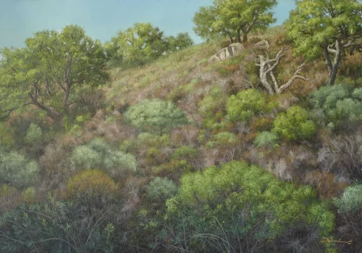 Densidades 116 x 81 cm oleo/lienzo