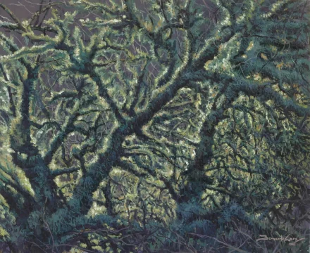 Tramas oleo/lienzo 46 x 38 cm